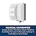 AprilAire 700M Whole-House Fan Powered Humidifier, Manual Control, Large Capacity, Up to 5,300 Sq. Ft., 18GPD, Gray