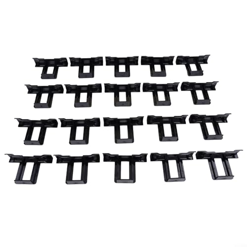 Juego de 20 clips para panel solar para soluciones integrales de gestión del agua (35 mm)