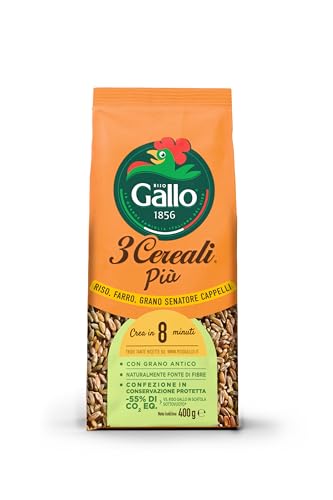 3 CEREALI PIU RISO FARRO GRANO 400g DFQ