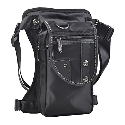 Huntfgold Drop Leg Bag Fanny Waist Pack Motorcycle Riding Cycling Travel Tactical Outdoors Sports Cover