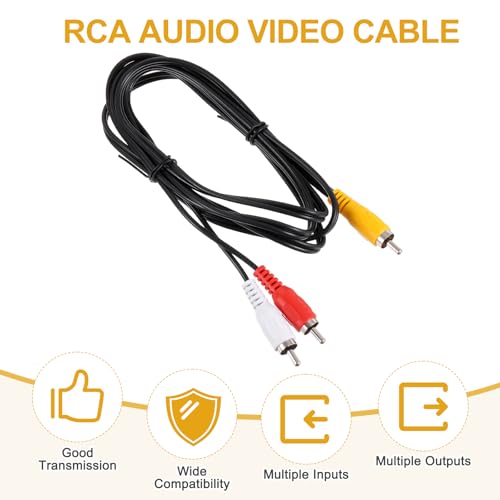 Cable divisor RCA contra interferencias de audio en amplificadores de 5 pies 3
