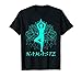 Yoga Bekleidung, Meditation Pilates Namste, Lotus Blume T-Shirt
