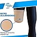 ABSOLUTE SUPPORT Above Knee Stump Shrinker, Amputee 20-30 mmHg Compression Socks - Beige, Large, A520BE3