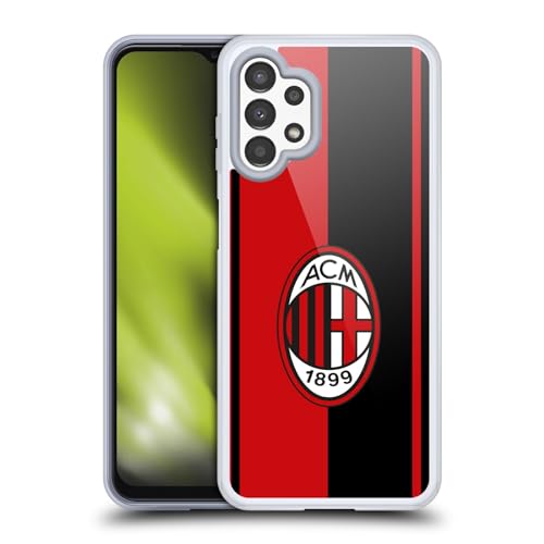 Carcasa anticaídas para Samsung Galaxy A13 2022 que evita arañazos con el escudo del AC Milan