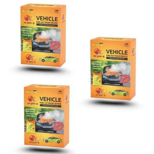 GFO Vehicle Fire Safety Device Car Fire Extinguisher Self Activate 3-5 sec 800g 3pcs-image-13