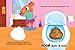 Little Hippo Books Poop, There It Is! - Children's Touch and Feel Squishy Foam Sensory Board Book (Potty Training Made Fun: Baby & Toddler Book Series)