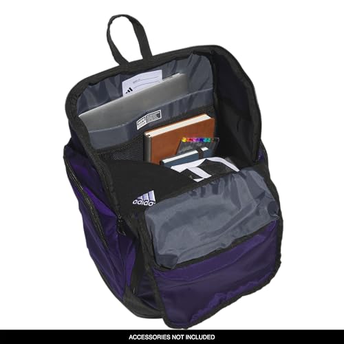 Image of adidas 5-Star Team 2 Backpack | Multi-Sport, Padded Laptop Sleeve, Organizer Pockets, Water-Bottle Pockets, Durable Build, School Gym & Travel Ready