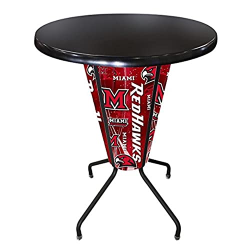 Holland Bar Stool Co. Outdoor/Indoor LED Lighted Miami (Oh) Pub Table