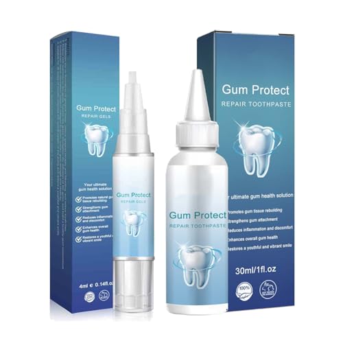 Mullein Gum Repair Gel,Mullein Teeth Whitening Gels,Blanchiment Dentaire Gels,Stylo Blanchiment Des Dents Gel,Teeth Whitening Essence Pen,élimination Efficace Des Taches Nettoyer Dentaire (1PC, A+B)