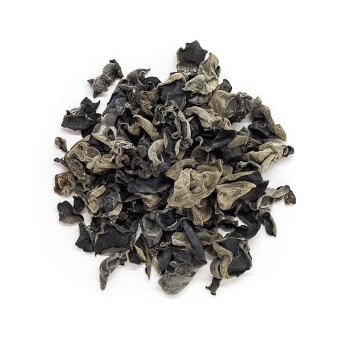 Dr. Ana Collection BIO Mu-Err Pilze getrocknet 150g | Black Fungus | Judasohr | asiatischer Pilz | für Wok Suppen und Pfannengerichte | Vegan & Naturbelassen