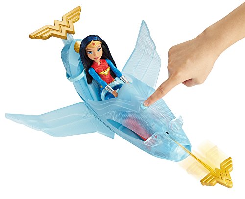 Muñecas Wonder Woman y Invisible Jet miniatura 3