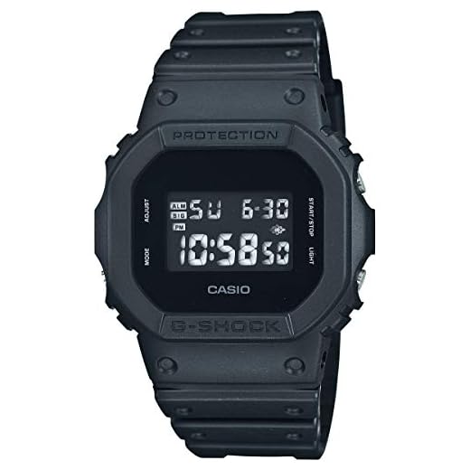 Casio - Relógios masculinos - Casio G-Shock - Dw-5600Bb-1Er Monotone Preto Fosco