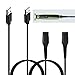 Produktbild 2 x USB-Ladekabel für Philips Rasierer, 4,3 V USB-Rasierer-Ladekabel, Ersatzkabel, Azwood, wiederaufladbares Kabel, Netzkabel, kompatibel mit Philips Norelco One Blade Trimmer Rasierer