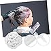EPIGEIST 2pack Hairdressing Cotton Strips for Efficient Perming and Salon Use Highly Absorbent Beauty Rolls for Manicure Pedicure and Makeup Application Soft and Comfortable Design