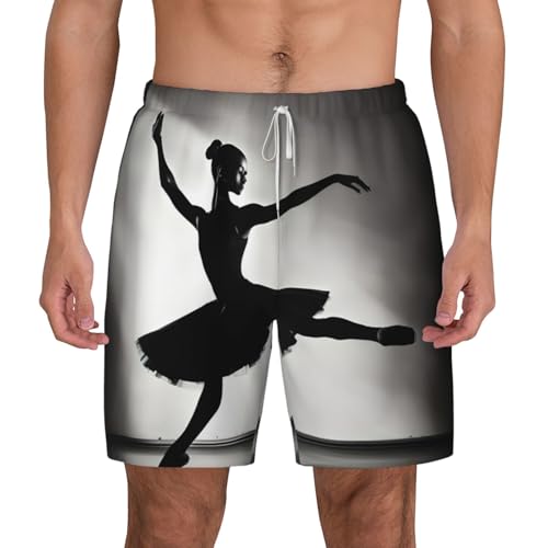Short de bain homme avec doublure compression et séchage rapide