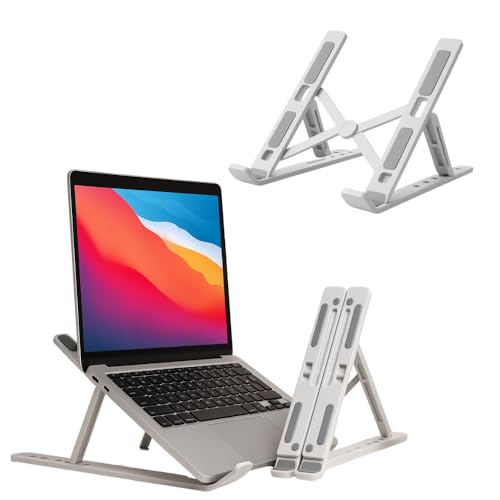 Suporte De Notebook De ABS Ajustável Para Notebook De 6 Ângulos A...