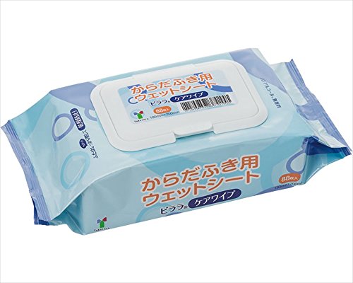 竹虎 ヒューマンケア からだふき用ウェットシート ピララケアワイプ 88枚入