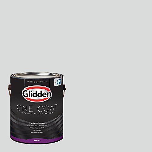 Glidden Interior Paint + Primer: Gray/Thin Ice, One Coat,...