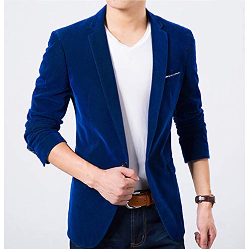 blue half blazer