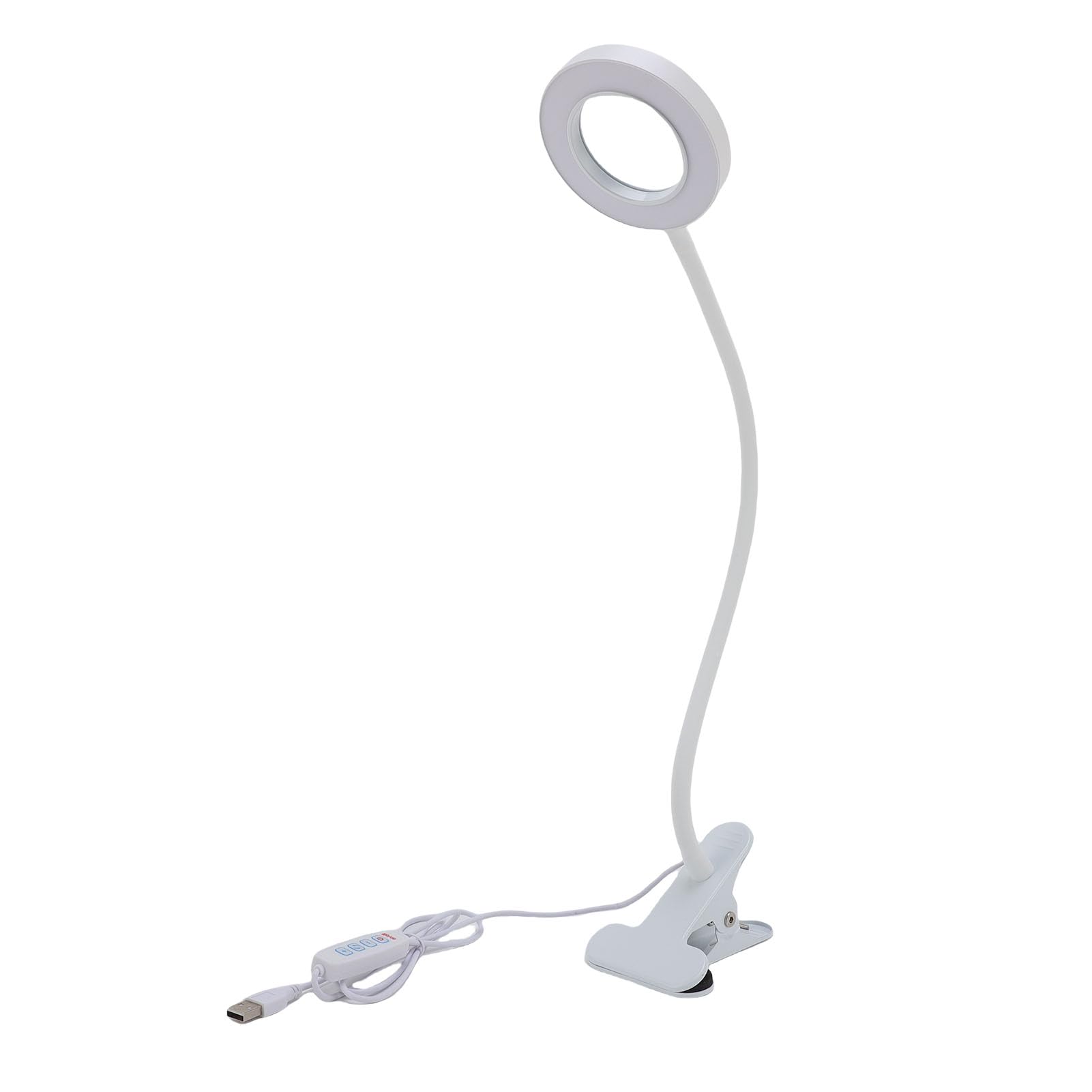 Lampe loupe 10x LED pour sourcils et artisanat avec loupe de lecture USB - 8