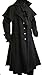 Produktbild Dark Dreams Gothic Mittelalter LARP Mantel Vampir Kutscher Coat Jacke Van Helsing schwarz (Achtung fällt eine Nummer Kleiner als üblich aus!), Farbe:schwarz, Größe:XL