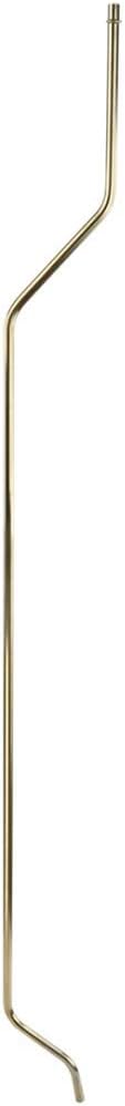 Satin Nickel Brushed 1/2 Water Supply Line For High Tank Toilet