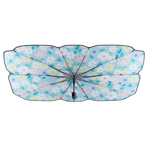 Couverture de Pare-Brise de Voiture Isolante et Pare-Soleil Pliable