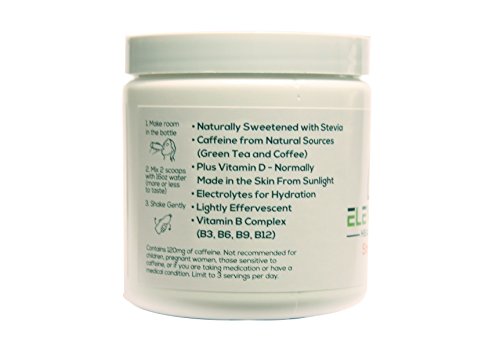 Healthy Energy Drink Powder - Stevia & Natural Caffeine | Elevated Energy Fizzy Drink Mix | Strawberry Lemonade | 30 servings - Thumbnail 3