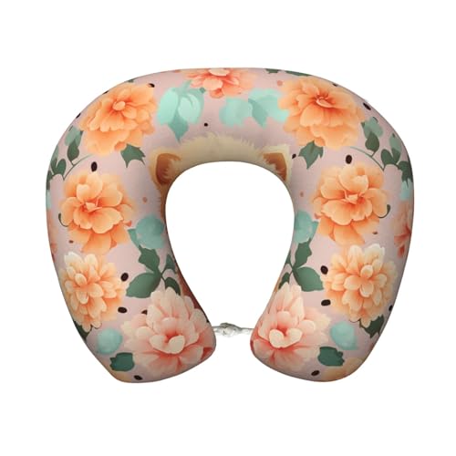 Almohada de espuma viscoelástica para viaje tamaño pequeño miniatura 1