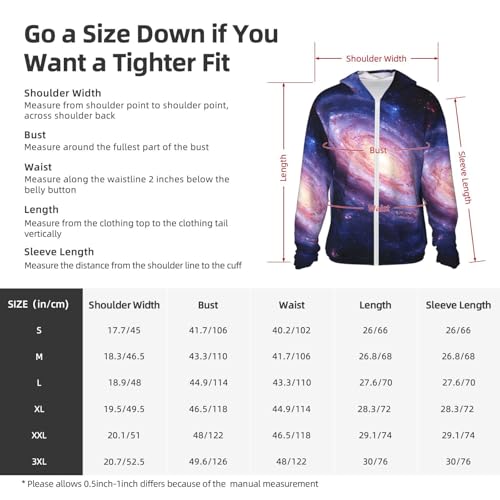 UPF 50+ Sun Protection Hoodie Long Sleeve Blue galaxy Sun Shirt Rash Guard Fishing Shirts for Men2
