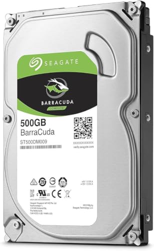 Image of 500 GB 3.5 inch SATA Internal Hard Disk Drive for Desktop and Surveillance System High Speed Data Transferring