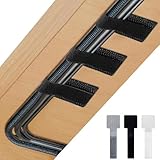 Large application : les clips de cordon pour fils peuvent être collés sur des surfaces planes ou incurvées, parfaits pour organiser les cordons et les fils au bureau, à la maison, dans la cuisine ou en atelier