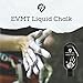EVMT Brands Liquid Chalk, Mess Free Gym Chalk for Weightlifting, Gymnastics, Rock Climbing, Dancing. Sweat Resistant and Long Lasting for Stronger Grip. Package May Vary.