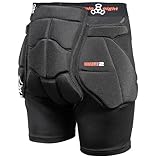 Triple Eight Bumsaver Padded Shorts for Skateboarding, Rollerskating, Roller Derby, Inline Skating, Snowboarding and Skiing