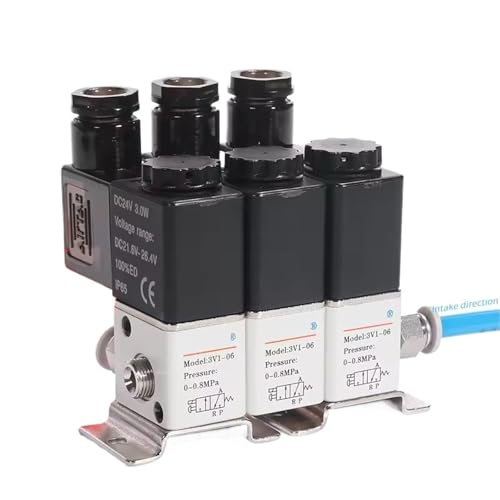 Electrovanne 3V1-06 commande de vérin pneumatique simple effet 5F - 6