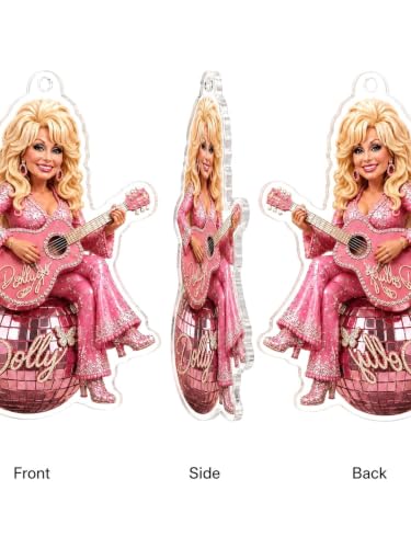 Dolly Christmas Ornament Tree Parton Pink Memorial Decorations Home Decor - image 7