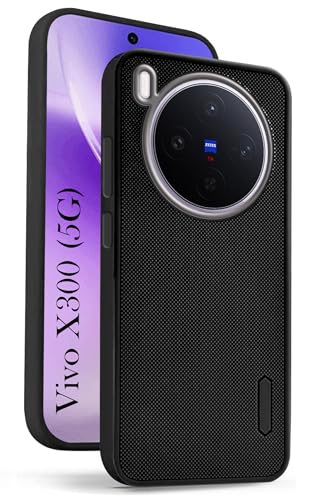 Image of Jkobi Rubberised Back Cover Case for Vivo X300 5G (Textured Grip Design | Micro-Fiber Cloth Inside | Slim and Light Weight | Soft Touch and Feel)