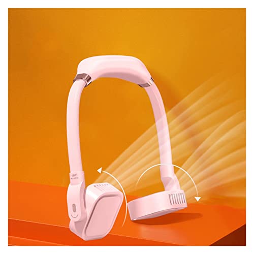 Fan New style Portable Mini Bladeless Fan Neck Fan 2000mAh USB Rechargeable Fan Mute Sports Rotatable Fans for Home… - Image 4