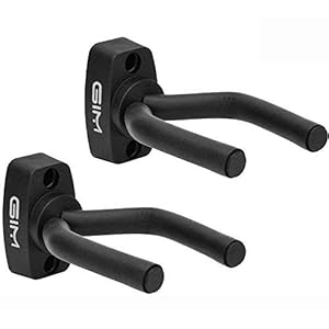 Guitar Wall Mount, Luxury Guitar Wall Hanger Auto Lock Guitar Hook Holder Bracket for Home Studio Guitar, Bass, Multiple…