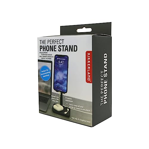 Kikkerland - Support pour téléphones avec Plateau