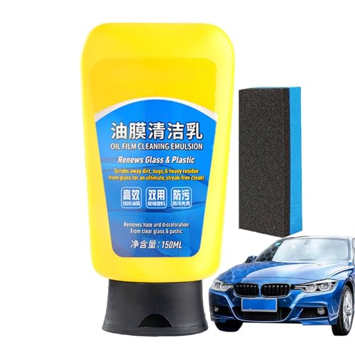 Oil Film Emulsion Glass Cleaner, Oil Film Cleaning Emulsion, Quick Effect Coating Agent, Car Coating Spray, Quickly Coat Car Wax Polish Spray (1pcs)