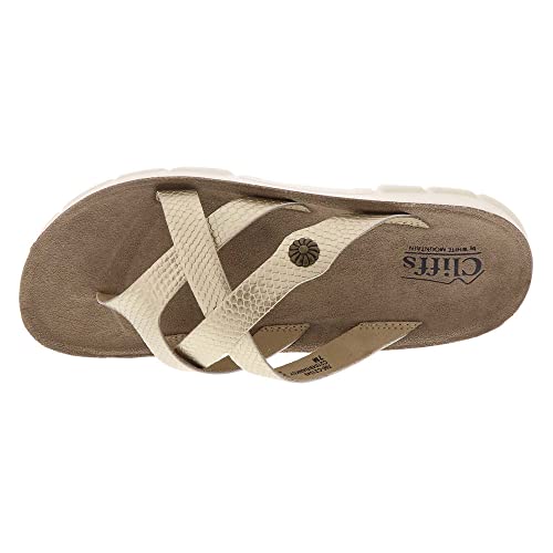 WHITE MOUNTAIN Women's Banksy Thong Sandal Flip-Flop2