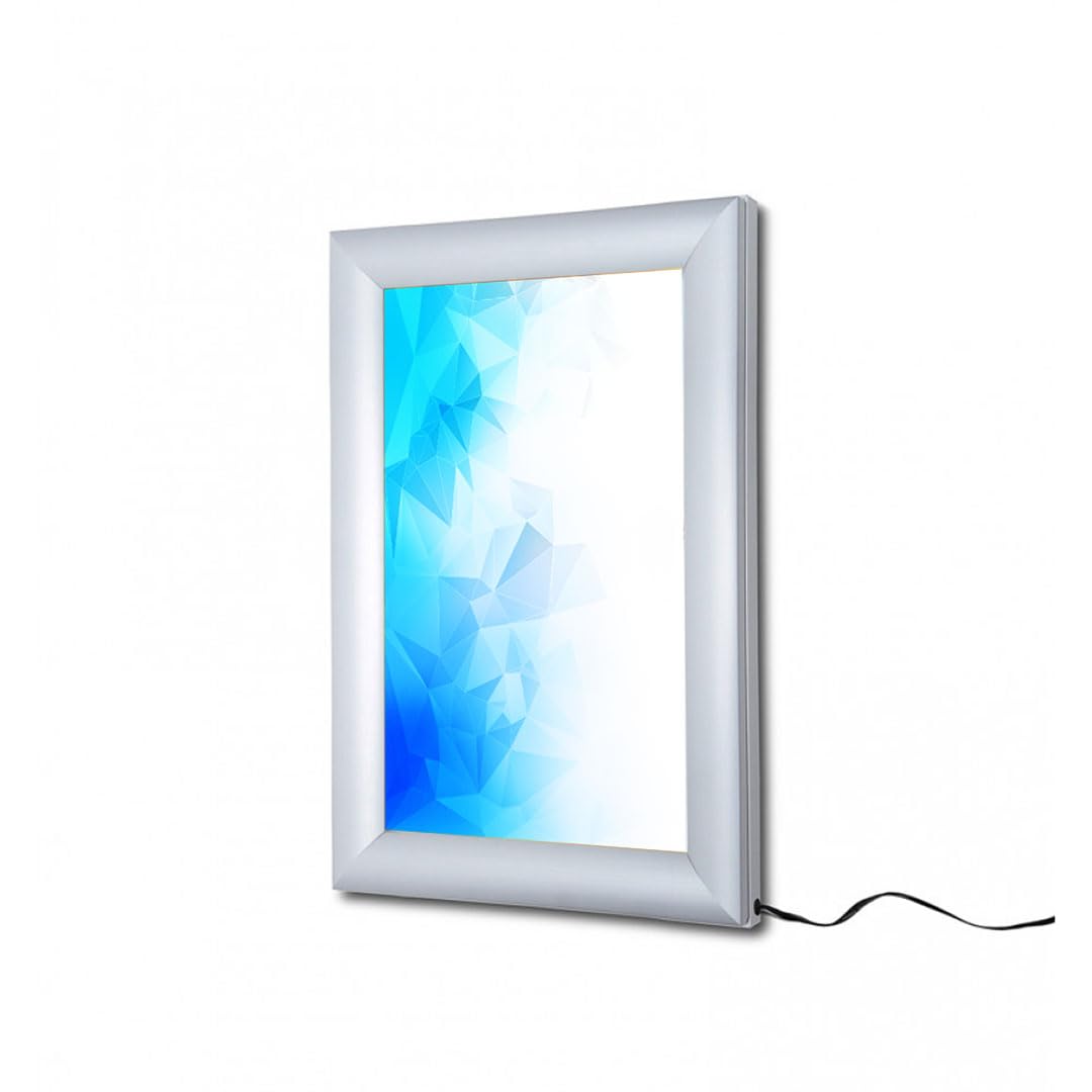 Cornice LED Retroilluminata Per Poster - In Alluminio, Ideale Per Negozi E Vetrine - Foto 7