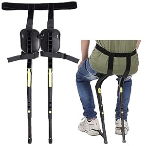 Generisch CampingChairs020 Ergonomischer Kniehocker 3-Gang