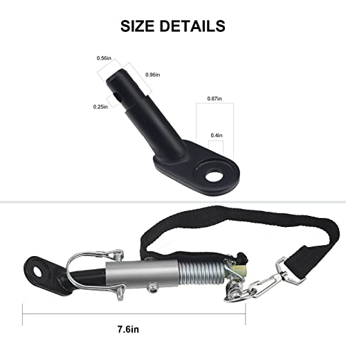 Universal Bike Trailer Hitch Coupler Bicycle Trailer Hitch Adapter Attachment Quick Release Steel Linker Connector For Children's Pet Cargo Bike Trailers By Mifyca #TOP1