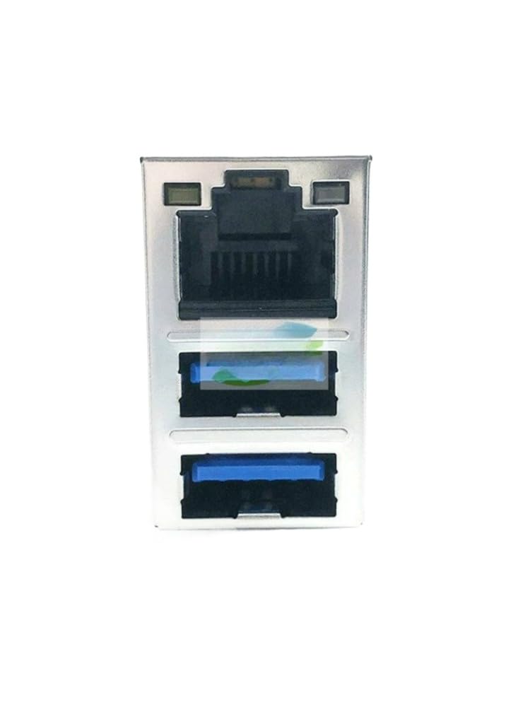 JFM38U1M-3BVM-4H Gigabit RJ45 Ethernet Port+Double Layer USB 3.0 Female Base Anti Double Lightning Strike (More discounts for large quantities~ Please consult customer service.)