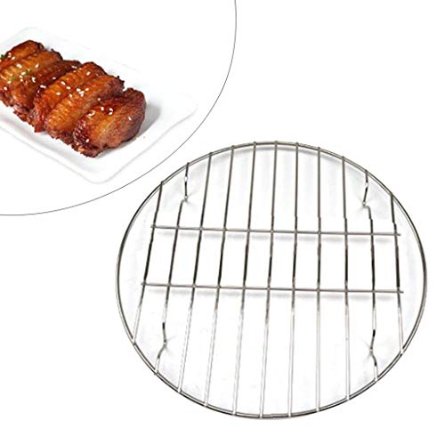 2 grades de cozimento de carvão para churrasco redondo para piquenique de viagem, churrasqueira, 25,