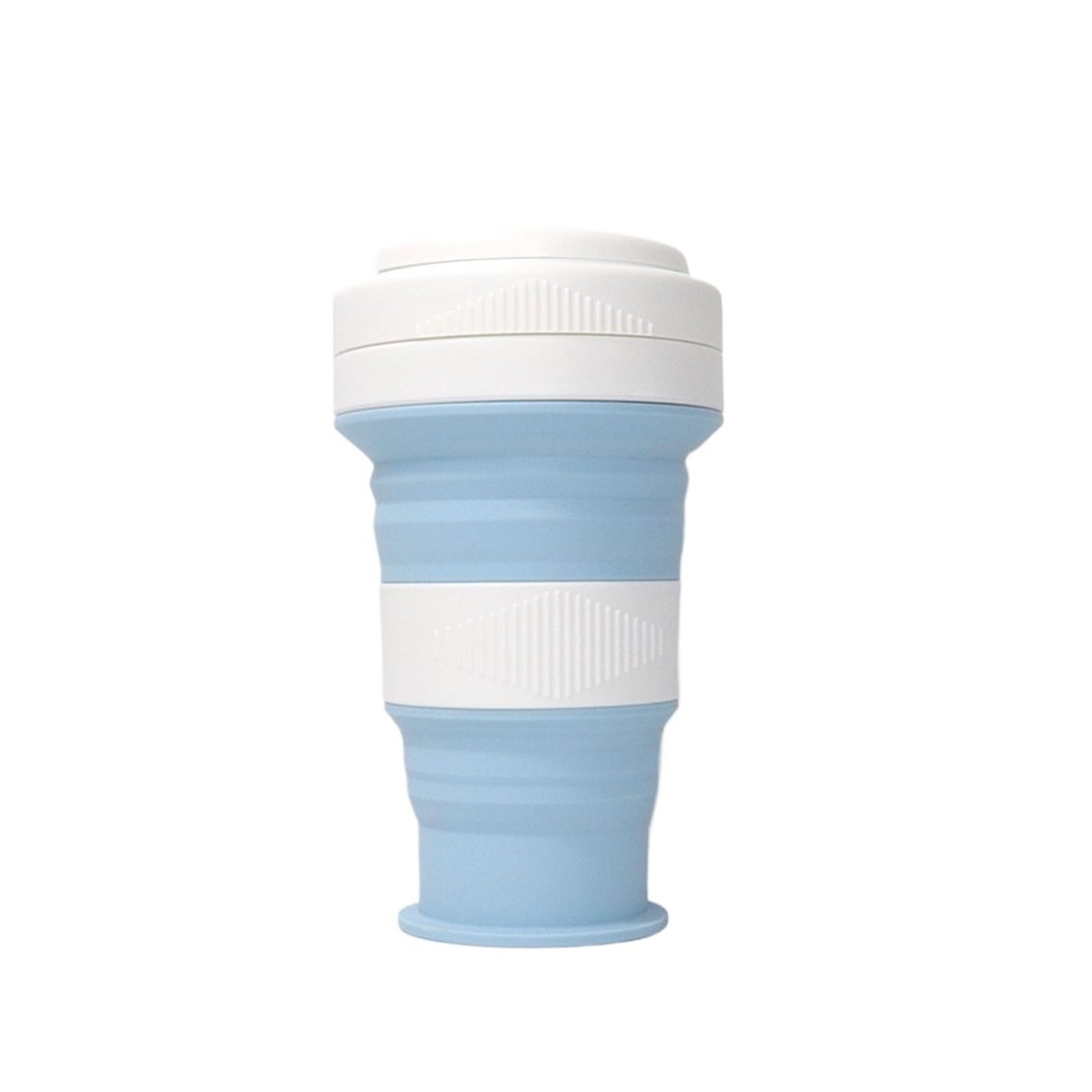 10 vasos de agua de silicona plegables de 550 ml, vasos de viaje plegables for acampar al aire libre y senderismo, vasos reutilizables a prueba de fugas for café, té, oficina, gimnasio.(E 10PCS)
