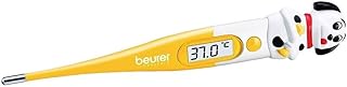 Beurer 950.06 - Termómetro corporal digital, con figura de perro, sensor flexible, color amarillo