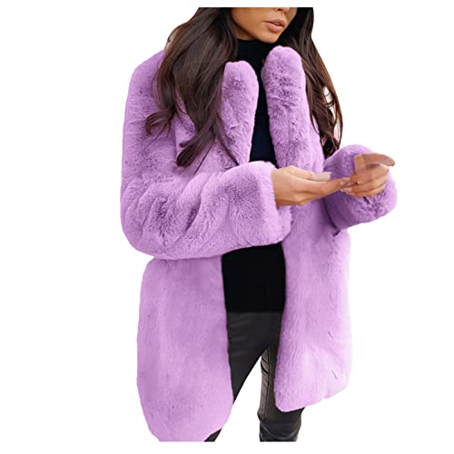 Manteau d'hiver à revers chaud femme contre le froid intense XXL